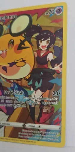 Pokemon TCG Dedenne Brilliant Stars Full Art Trainer Gallery Card TG07/TG30 SWSH - Image 3