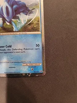Suicune HGSS21 Holo Black Star Promo Pokemon Card - Image 3