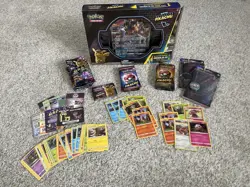 Pokemon TCG Detective Pikachu 100+ Pc Lot 56 Cards Pin Oversized card Box Foils+ - Image 1