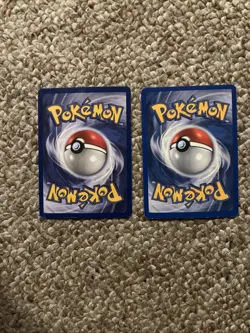 Pokemon TCG Abra Cards Team Rocket AND Base Set 2 Cards Near Mint LP Rare - Image 2