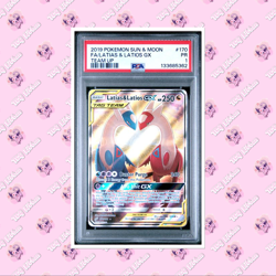 PSA 1 Latias & Latios GX 170/181 Sun & Moon Tag Team Up Alt Card 'B' TCGKITTEN - Image 1