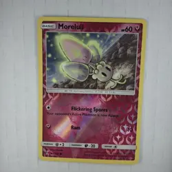 Morelull Pokemon TCG Card Reverse Holo SM - Ultra Prism 92/156 NM Fast Shipping - Image 1
