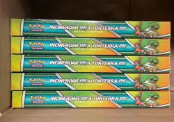 Pokemon TCG Incineroar ex & Torterra ex Special Collection Lot of 5 Sealed - Image 1
