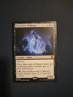 Harvester of Misery : MTG / Outlaws of Thunder Junction: The Big Score #0009 NM - Image 1