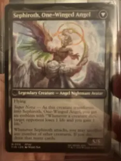 Magic the Gathering Final Fantasy Sephiroth Fabled Soldier - Image 2