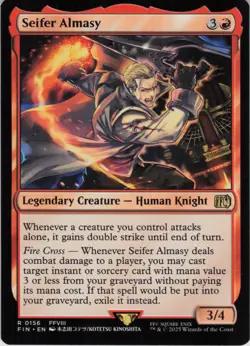 Seifer Almasy R FINAL FANTASY 156 NM Foil MTG - Image 1