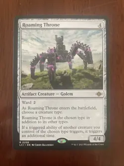 Roaming Throne the Lost Caverns of Ixalan Regular Card Near Mint - Image 1