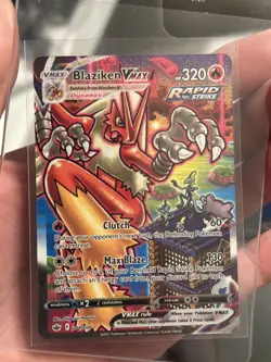 Blaziken VMAX 201/198 Pokemon TCG Chilling Reign Alternate Art Secret NM - Image 1