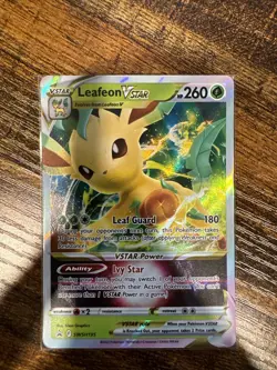 Pokemon TCG Leafeon VSTAR Sword & Shield SWSH195 Holo Promo - Image 1