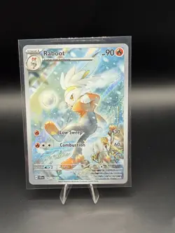 Pokemon TCG | Raboot 147/142 Sv07: Stellar Crown Holo Pack Fresh NM+ - Image 1