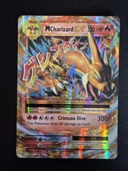 Pokemon TCG M Charizard EX 13/108 Evolutions 2016 Holo Ultra Rare - Image 1