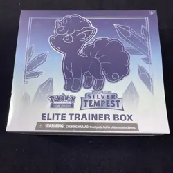 Pokemon Sword & Shield - Silver Tempest ETB Elite Trainer Box New Sealed - Image 1