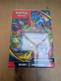 Pokemon TCG: Mega Evolution Phantasmal Flames Booster Bundle (6 Booster Packs) - Image 1