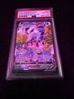 Pokemon 2021 Glaceon Evolving Skies Slab #209 PSA 10 Very Good Bright Colours - Image 1