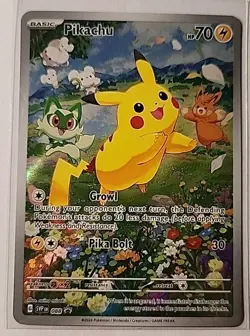 Pikachu 088 Full Art Scarlet & Violet Promo NM - Image 1
