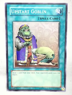 3x Upstart Goblin DLG1-EN057 Dark Legends Unlimited LP Playset - Image 2