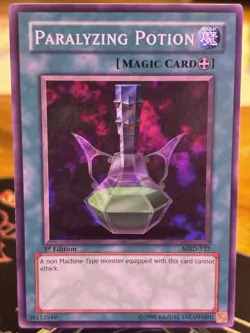 Yugioh! 1x Paralyzing Potion - MRD-137 - Common - 1st Edition NM - Image 1