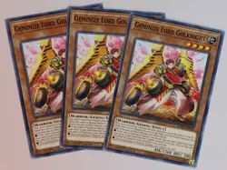 3x Geminize Lord Golknight BODE-EN032 Common 1st Ed NM Yugioh! - Image 1