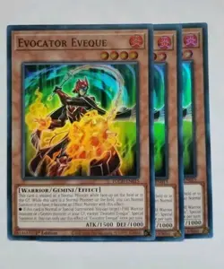 YUGIOH Evocator Eveque TOCH-EN015 Super Rare YuGiOh NM 1st TOON CHAOS X3 - Image 1
