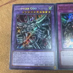 🔥 YuGiOh Egyptian God Slime + Metal Reflect Slime RA01-EN029 Secret + Ultra NM - Image 3