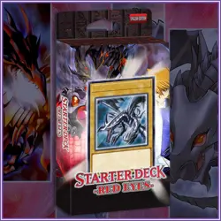 RED EYES BLACK DRAGON JOEY STARTER DECK 42 Darkness Duelist Kingdom YuGiOh - Image 1