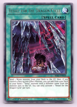Vessel For The Dragon Cycle - RIRA-EN059 - Rare - 1st Edition - Yugioh - Image 1