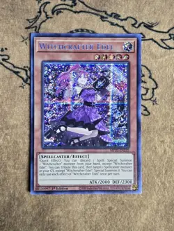 Yugioh Witchcrafter Edel MP20-EN222 1st Edition Prismatic Secret Rare NM - Image 1