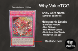 Custom Made Chaos Angel CYAC Secret Rare Casual Yugioh Card - Image 5
