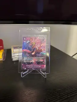One Piece TCG English OP10-071 Donquixote Doflamingo Alt Art SR - Image 1