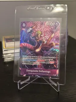 One Piece TCG English OP10-071 Donquixote Doflamingo Alt Art SR - Image 2