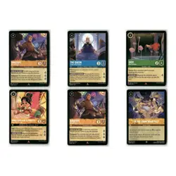 6 Card Rare + Super Rare Lot, Shimmering Skies Disney Lorcana Set 5 - Image 1