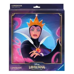 Disney Lorcana TCG: THE EVIL QUEEN Lorebook Card Portfolio Binder (4 Pocket) NEW - Image 1