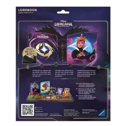Disney Lorcana TCG: THE EVIL QUEEN Lorebook Card Portfolio Binder (4 Pocket) NEW - Image 3