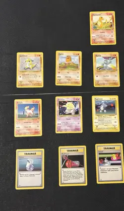 UK 4th Print Base Set Non-Holo Lot of 16 - 1999-2000 WOTC Pokemon TCG - LP/MP - Image 3