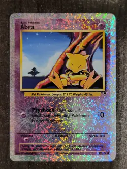 Pokemon TCG Abra 67/110 Legendary Collection Reverse Holo NM - Image 1