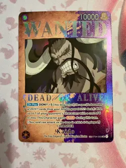 Kaido (Wanted Poster) Alternate Art ST04-003 Pillars of Strength Foil One Piece - Image 2