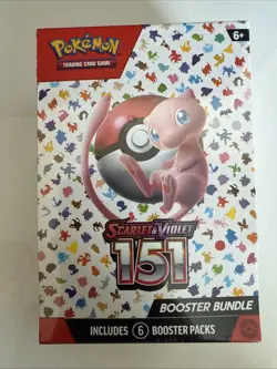 Pokemon Scarlet Violet 151 Booster Bundle 6-Pack, Factory-Sealed KT1 - Image 1