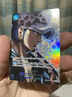 One Piece TCG Trafalgar Law OP01-047 Special SP SR Kingdoms of Intrigue Japanese - Image 2