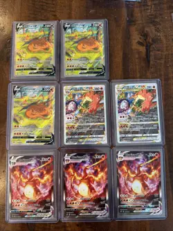 Pokemon Charizard Promo 8 Card Black Star Promo Lot Holo Rare All Are Mint Nm - Image 1