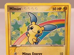 Minun 67/101 - EX Hidden Legends Set Pokemon Card - Moderately Played - Image 3