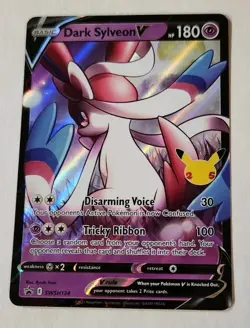 Dark Sylveon V SWSH134 SWSH: Sword & Shield Promo Cards Holo - Image 1