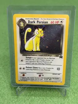 Dark Persian Pokemon Card WOTC Black Star Promo #17 Holo Rare 2000 NM - Image 1
