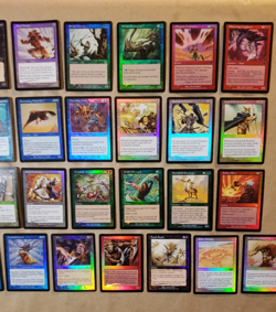MTG Magic Lot of 37 Old School Vintage Original Retro Frame FOIL Cards (MP/LP) - Image 5