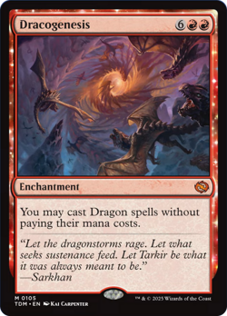 Dracogenesis [Tarkir: Dragonstorm] Magic MTG - Image 1
