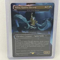 2024 MTG Magic the Gathering SLD Secret Lair Drop Foil #1601 Miku Queen Electric - Image 1