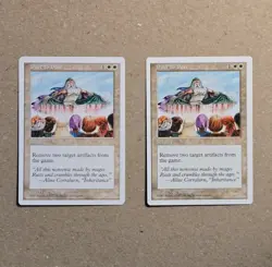 Dust to Dust Fifth Edition MTG x2 LP Excellent Condition Uncommon - Image 1