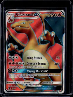 Charizard GX SM60 - Black Star Promo Creased* 2019 (HP) / Pokemon TCG - Image 1