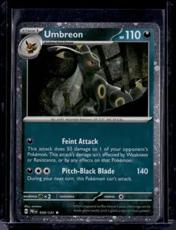 Umbreon 059/131 Cosmos Holo *SWIRL Pokemon Promos (NM) / Pokemon TCG - Image 1