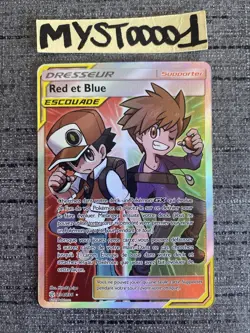 Carte Pokemon Red Et Blue 234/236 Escouade Eclipse Cosmique Francais Occasion - Image 1