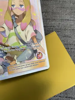 Carte Pokemon Dresseur Olea 211/214 Full Art Tonnerre Perdu Francais Occasion - Image 5